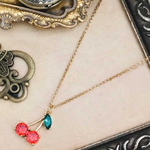 KATE SPADE • Ma Chérie Cherry Necklace - Picture 5 of 5